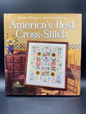America's Best Cross-Stitch Hardcover Book Better Homes & Gardens